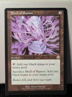 MTG Mercadian Masques - Skull of Ramos - NM - Image 1