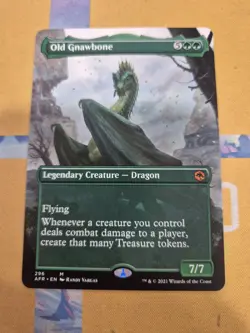 Old Gnawbone (Borderless) Adventures in the Forgotten Realms Magic The Gathering - Image 1
