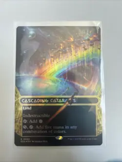 Cascading Cataracts Mtg Edge Of Eternities (Galaxy Foil) #095 - Image 1