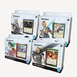 Final Fantasy Collectors Edition Magic The Gathering Commander Deck Set Of 4 New - Image 1