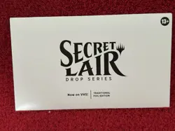 Magic: The Gathering "Now On VHS!" ✨ Foil Edition Secret Lair 🔥 New, Sealed! - Image 1