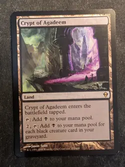 Crypt of Agadeem - Zendikar (MTG) - Image 1