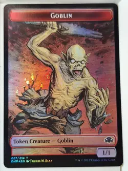 Goblin/Griffin - Foil Token - Dominaria Remastered - Magic the Gathering MTG - Image 1