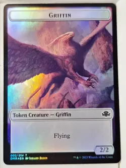 Goblin/Griffin - Foil Token - Dominaria Remastered - Magic the Gathering MTG - Image 2