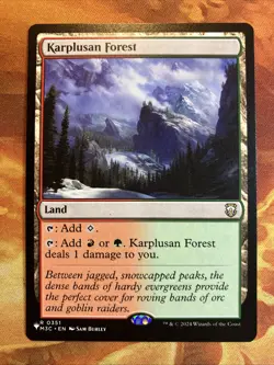 MTG 5 x Rare Pain Land Secret Lair Commander Deck: Everyone's Invited Near-Mint! - Image 4