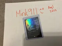 Uthros, Titanic Godcore Borderless Showcase Foil Edge of Eternities Mythic - Image 1