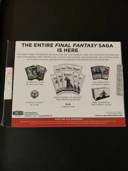 Magic The Gathering Final Fantasy Bundle Brand New Sealed - Image 2