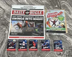 SDCC 2025 Magic The Gathering x Spider-Man Complete Welcome Deck Set (5) + COMIC - Image 1