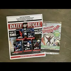 SDCC 2025 Magic The Gathering x Spider-Man Complete Welcome Deck Set (5) + COMIC - Image 1