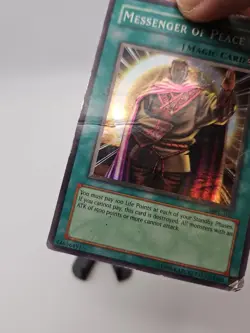 Messenger of Peace MRL-102 Heavily Played Super Holo Rare Yugioh Card Magic 2002 - Image 3