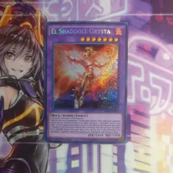 1X EL SHADDOLL GRYSTA MP15-EN160 SECRET 1ST NEAR MINT YUGIOH - Image 1