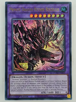 Yu Gi Oh - DUAD-EN035 Primite Dragon Nether Berzelius - Ultra Rare - Image 1