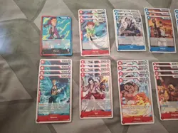 Ready To Play Red/Blue Marco Phoenix Whitebeard Pirates Deck One Piece Tcg - Image 2