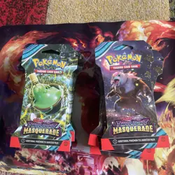 Pokemon Scarlet & Violet Twilight Masquerade Sleeved Booster Packs X22 Sealed - Image 2
