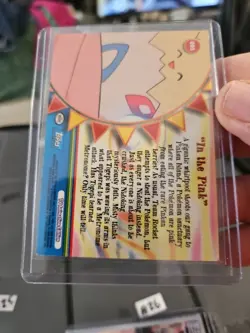 Pokemon Topps Orange Islands In The Pink #OR5 Holo Foil Blue Logo LP A14 - Image 2