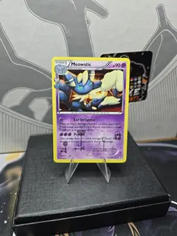 Meowstic RC15/RC32 XY Generations Holo Pokemon Card Radiant Collection - Image 1