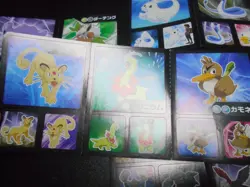 Pokemon Card Coris Promo Non Holo Sticker x4 Dragonite Ditto etc #4206 - Image 4