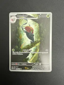 2025 Accelgor IR 094/086 SV: White Flare English PACK FRESH Pokemon TCG - Image 1