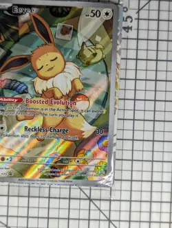 Pokemon TCG Eevee SVP 173 Black Star Promo Prismatic Evolutions (NM/M) unopened - Image 4