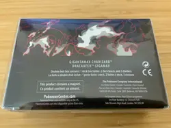 Pokemon Center Official Gigantamax/Vmax Charizard Double Deck Box - Brand New - Image 2