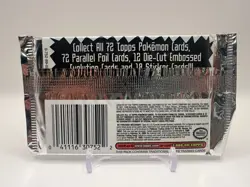 Topps Pokemon THE FIRST MOVIE Booster Pack 9 Cards Foil Black Logo - Sealed - Image 2