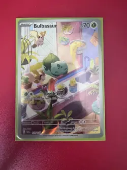 Pokemon BULBASAUR- Stellar Crown 143/142 (Illustration Rare) - Nr Mint - Image 1