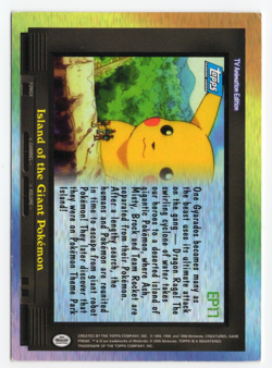 EP17 Island of the Giant Pokemon TV Animation Edition Pokemon Card - Image 2