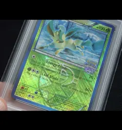 LEAFEON 11/116 NA STATE CROSSHATCH PROMO POKEMON BLACK WHITE PLASMA FREEZE - Image 3