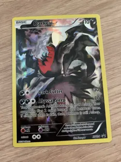 Darkrai XY114 Holo Black Star Promo Pokemon Card - Image 2