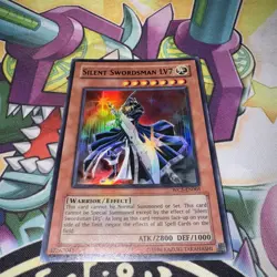 Yu-Gi-Oh!: Silent Swordsman LV7 WC5-EN001 Ultra Rare - Image 1