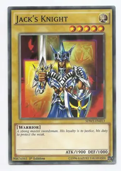 Jack's Knight SDMY-EN013 Common Yu-Gi-Oh Card Mint 1st Edition New - Image 1