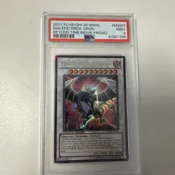 2011 YU-GI-OH! 3D BNDS MALEFIC PARADOX DRAGON BEYOND TIME MOVIE PROMO #EN007 - Image 1