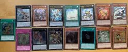 Yu-gi-oh 15 Card Lot Of Different Yugioh Cards ULTIMATE RARE foreign NM - Image 1