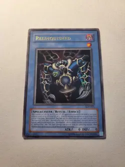 Yugioh - Relinquished SDP-001 LP Unlimited Ultra Rare - Image 1