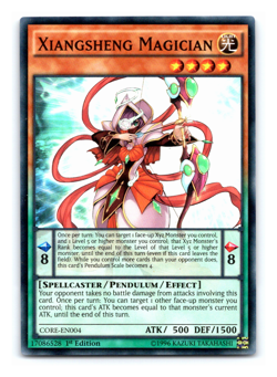 Xiangsheng Magician - CORE-EN004 - Super Rare - 1st Edition - Yugioh - Image 1