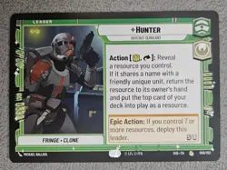 Hunter Outcast Sergeant (Star Wars Unlimited) Normal - Image 1