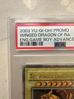PSA 9 Yugioh The Winged Dragon of Ra GBI 003 Ultra Rare - Image 2