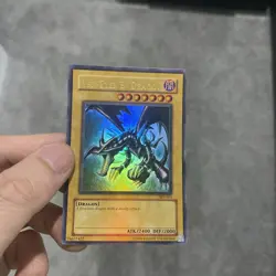 Yugioh Red-eyes B Dragon Sdj Unlimited Full Holo Bleed Nm - Image 2