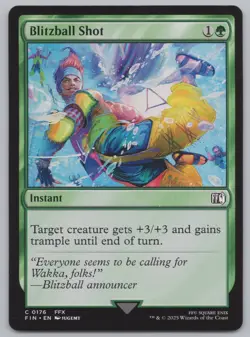 MTG Playset (4) - Final Fantasy - Blitzball Shot #176 -k471 - Image 2