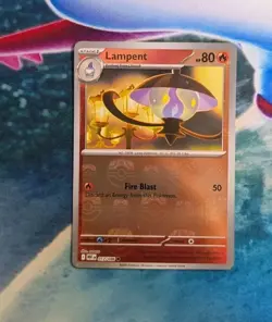Lampent 017/086 Masterball Reverse - S&V White Flare - Pokemon TCG - New - Image 1