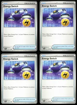 4x Energy Switch 173/198 Scarlet & Violet Playset Near Mint Pokemon TCG - Image 2