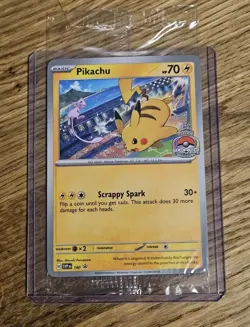 Pokemon TCG Pikachu SVP 190 Promo World Championship 2024 - Image 1
