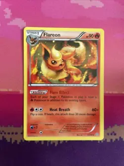 Pokemon Card Flareon Ancient Origins Uncommon 13/98 Near Mint - Image 1