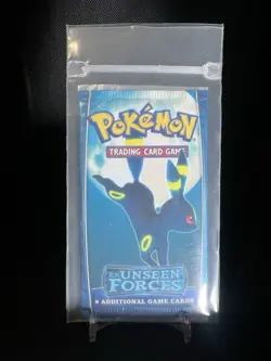 pokemon ex unseen forces booster pack umbreon selaed new unweighed nm+ - Image 1