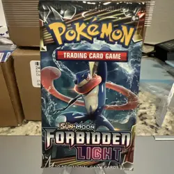 Pokemon Sun & Moon Forbidden Light Booster Pack Factory Sealed 10 Cards - Image 1