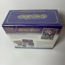 Pokemon TCG Scarlet And Violet ETB Elite Trainer Box Miraidon Factory Sealed Box - Image 4