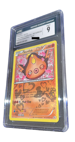 Pokemon - Stunfisk - CGC 9 - 2013 Legendary Treasures - Holo RC12/RC25 - no PSA - Image 2