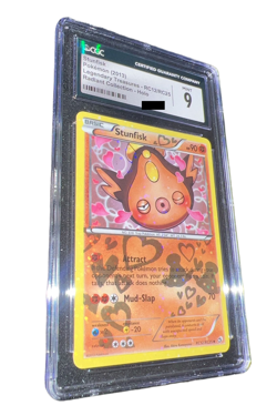 Pokemon - Stunfisk - CGC 9 - 2013 Legendary Treasures - Holo RC12/RC25 - no PSA - Image 3