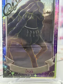 NON TCG Chinese Pokemon Elf Eif Origin Collection Tarot Death Chandelure Silver - Image 2