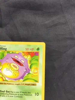 Pokemon Cards: Base Set 1st Edition Common: Koffing 51/102 - Image 3